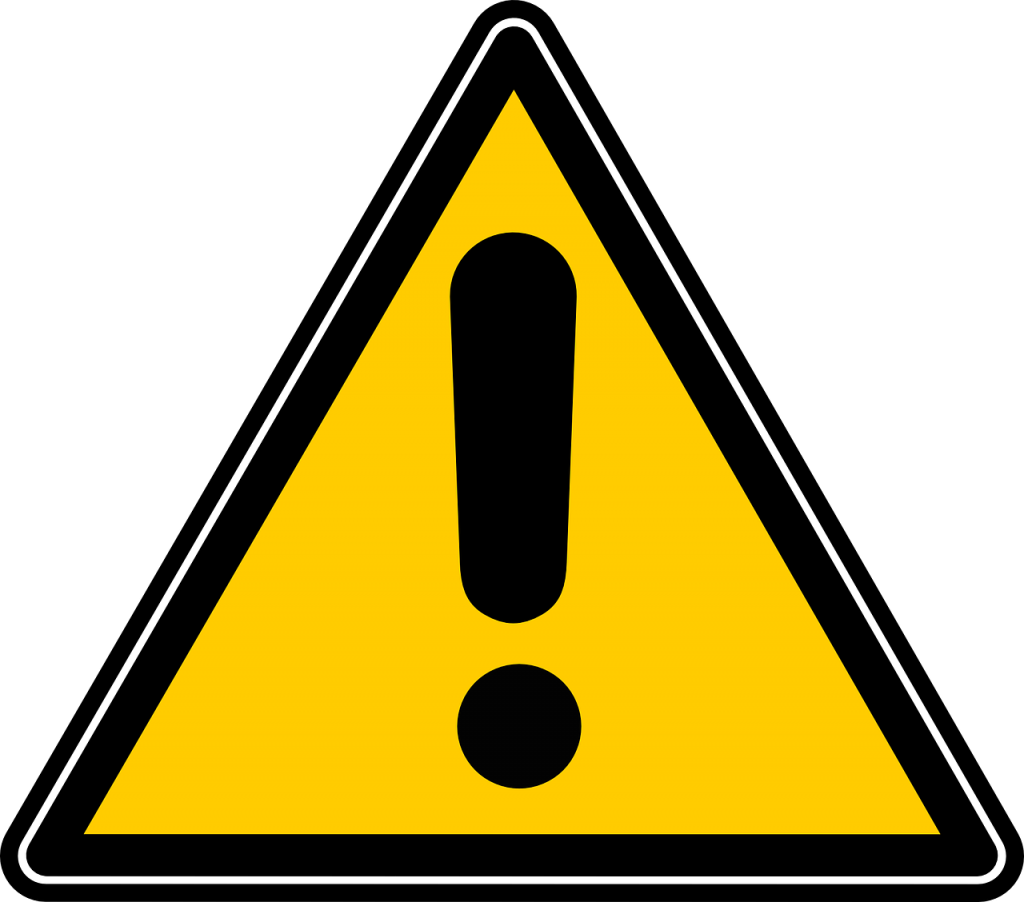 sign, caution, warning